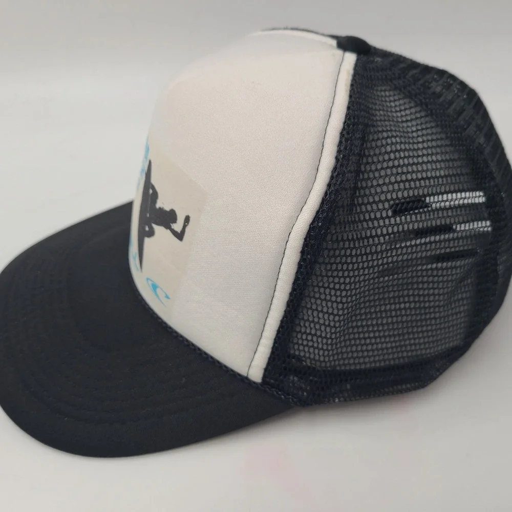 O'Neill Hat Snapback Trucker Mesh White Black Virginia‎ Beach ECSC Surf Logo Men